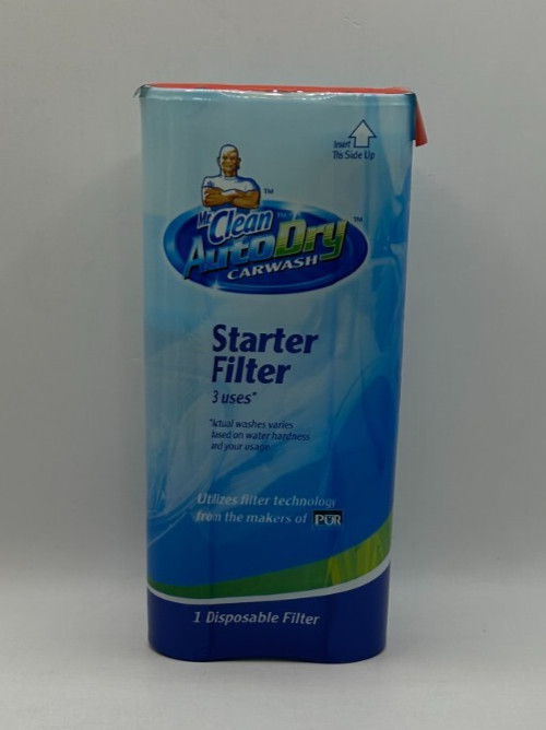 Mr. Clean Auto Dry Car Wash Starter Filter (3 uses) & Starter Soap (6.7 FL OZ)