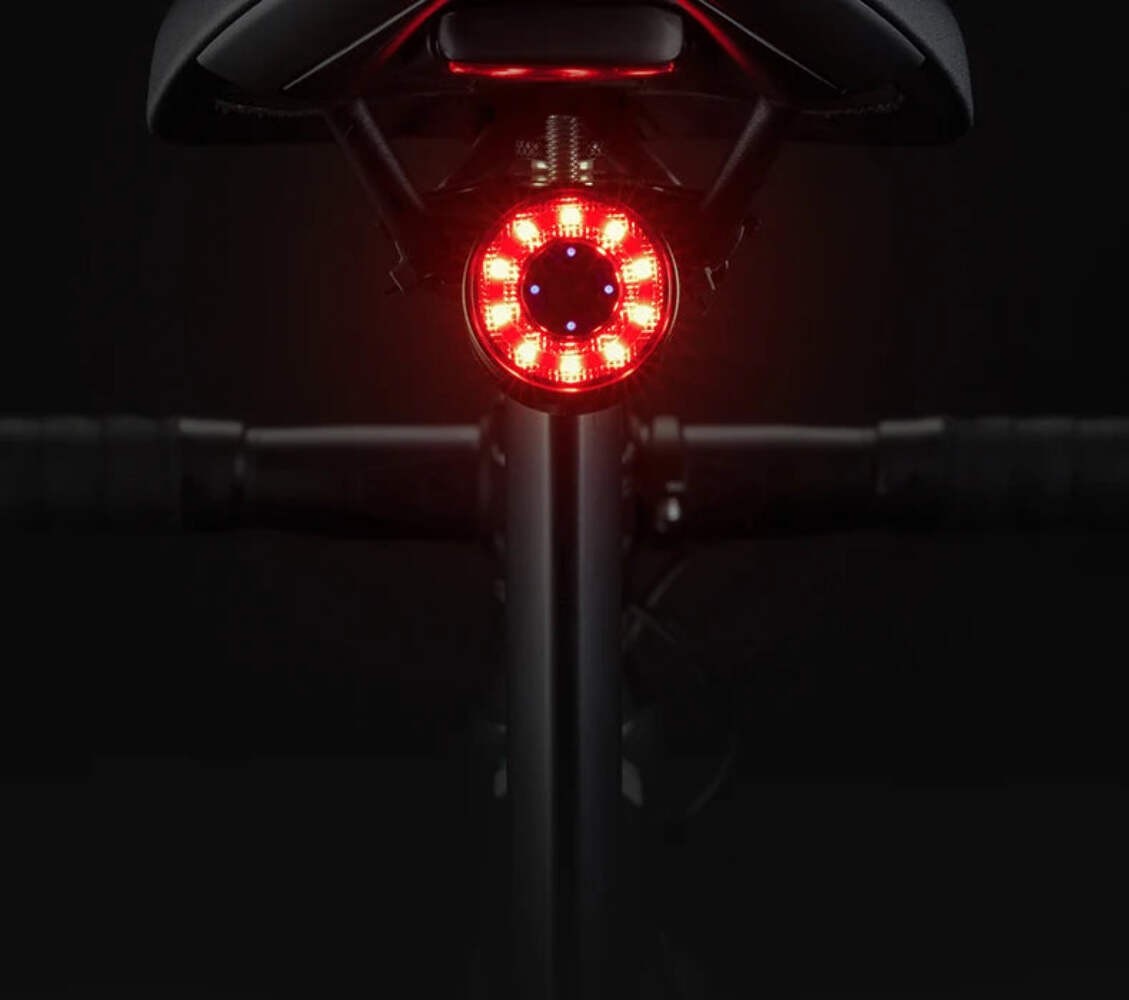 ROCKBROS Bicycle Tail Light Smart Brake Sensing Rear Bike Aluminum