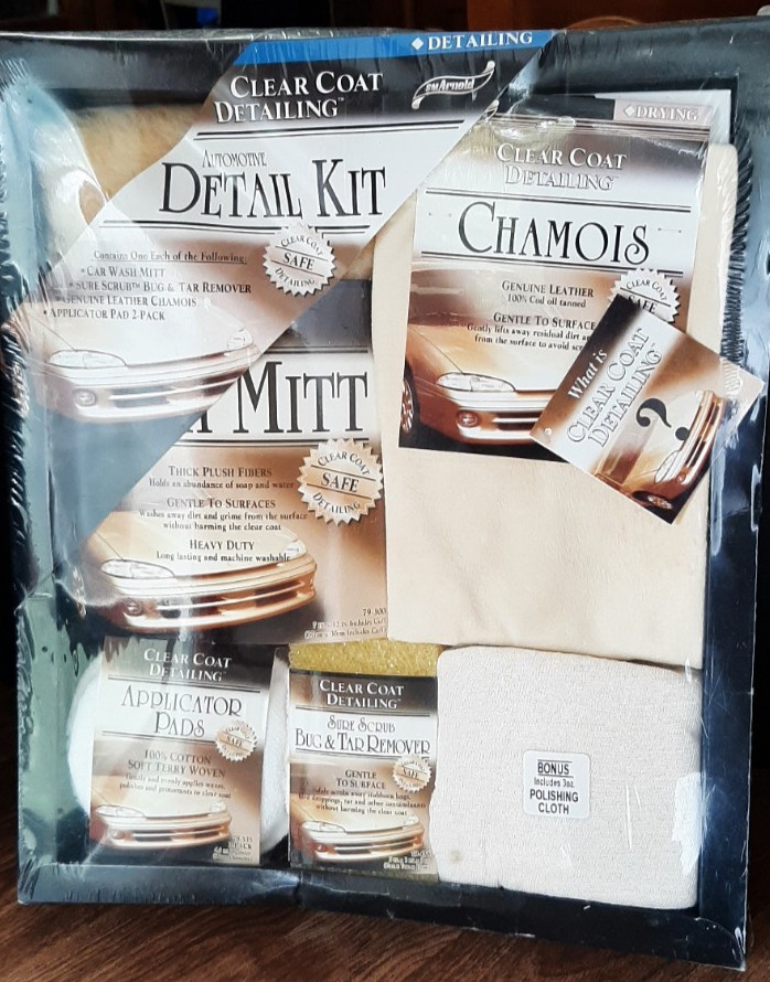 S M Arnold Automotive Detail Kit Clear Coat Detailing New in Package