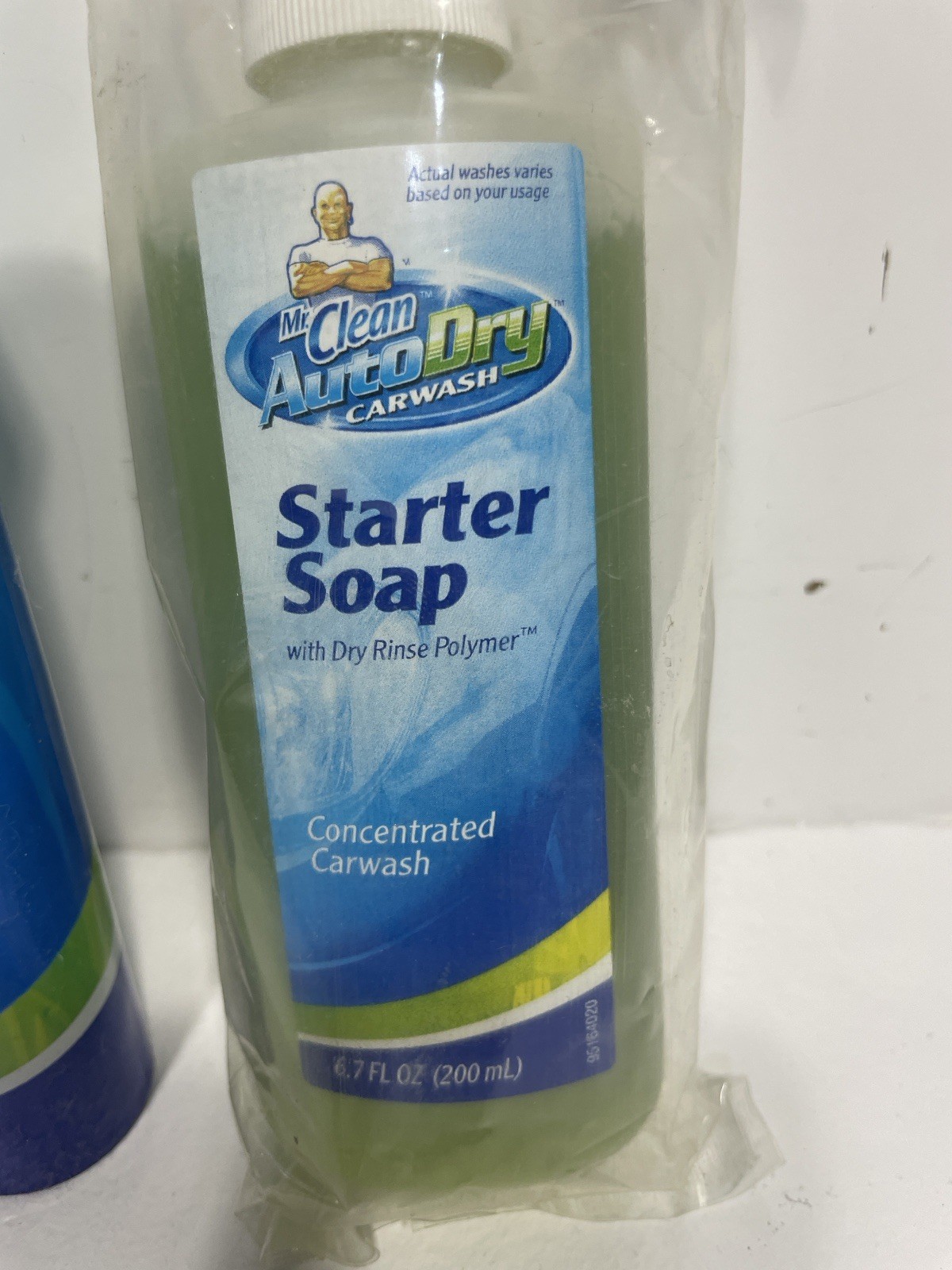 Mr Clean Auto Dry Car Wash Starter Soap 6.7 fl oz and 3 Use Filter Refill Sealed