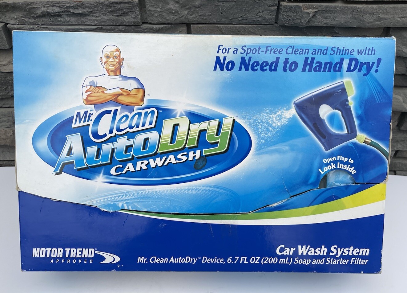 Mr Clean Auto Dry Car Wash Spray System W/ Soap & Starter Filter No Touch NEW