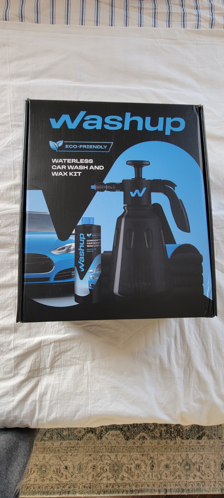 WASHUP Eco-Friendly Waterless Car Wash & Wax Kit