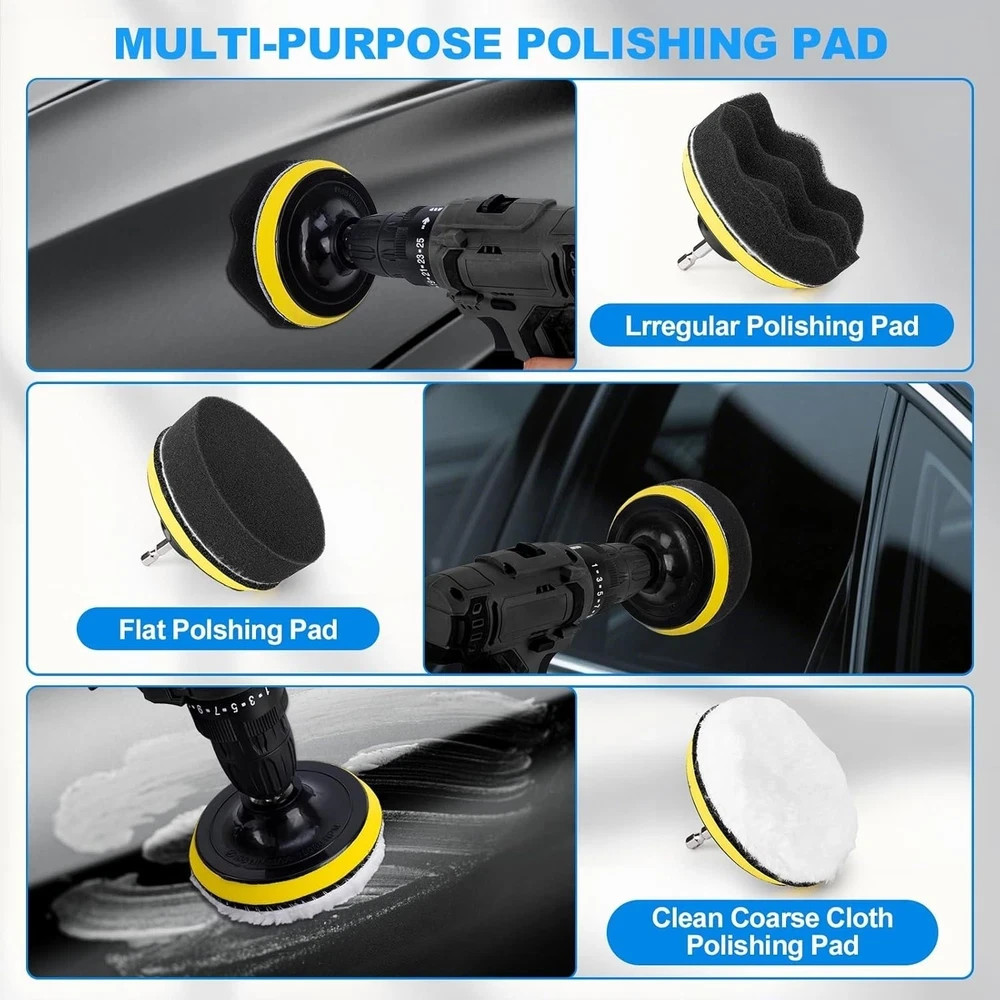 Car Detailing Kit Car Cleaning Brush Set Auto Interior Exterior Tools