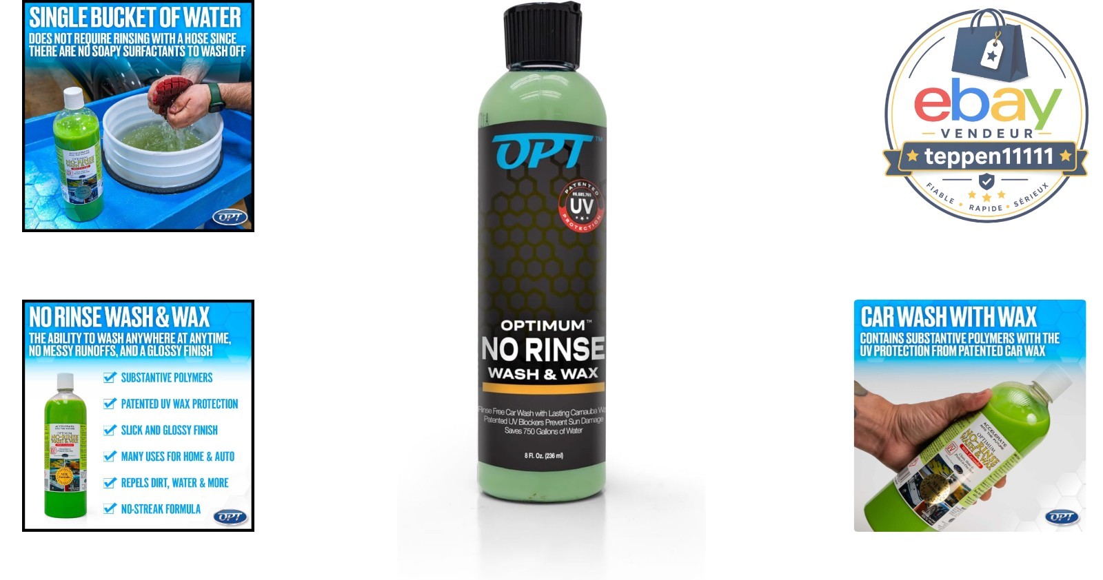 Rinseless Car Wash 8 oz