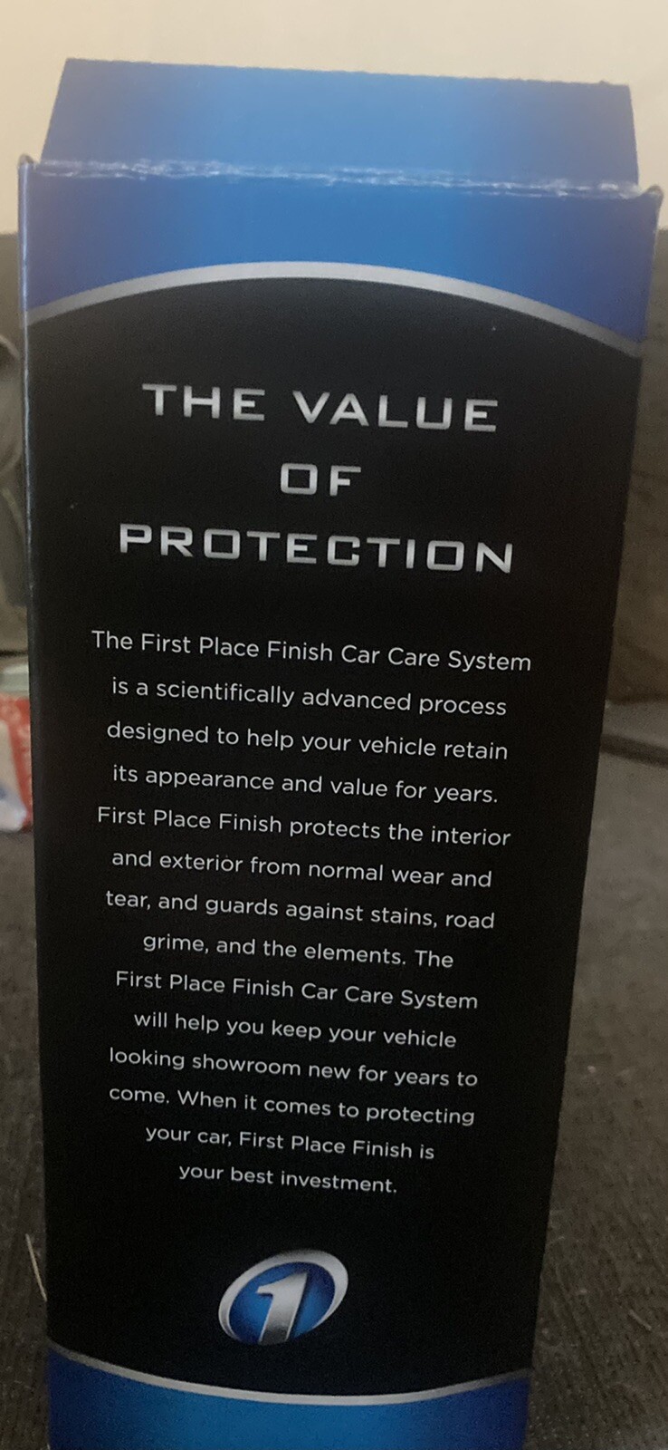 First Place Finish Car Care System
