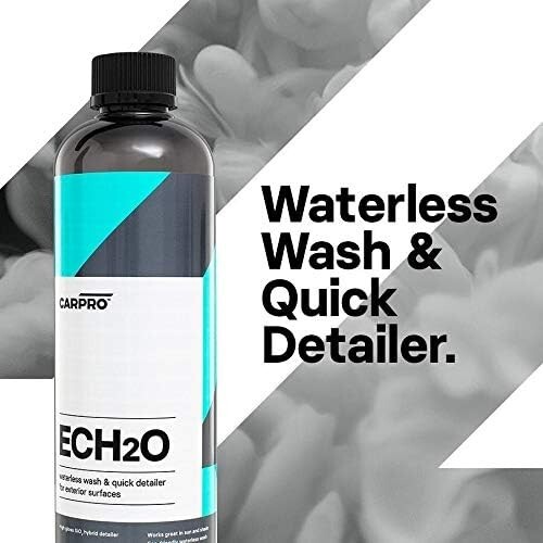 CARPRO ECH2O Waterless Wash, High Gloss Detail Spray, Rinse-Less Wash, 500 ml