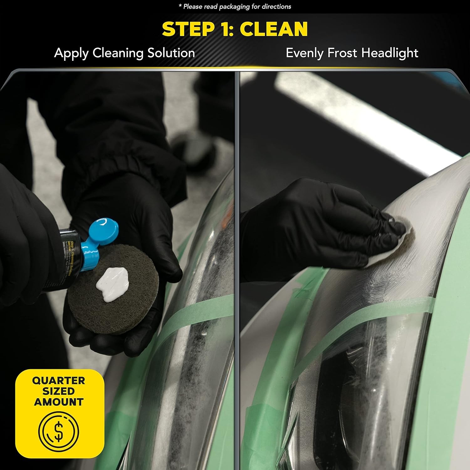 Meguiar’s Two Step Headlight Restoration Kit, Cleaner Restores…