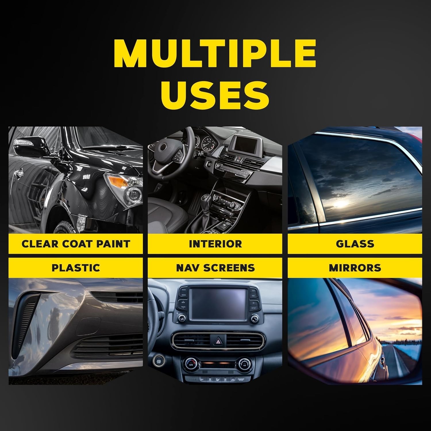 Quick & Easy 24 Oz Car Detailer – Streak-Free Hydrophobic Shine for All Surfaces