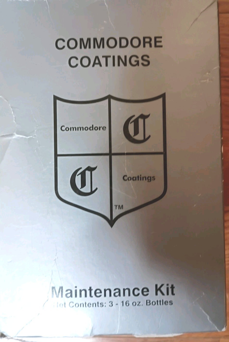 Commodore Coating Auto Maintenance 3 Part Kit Wash Sealant Leather Cream New