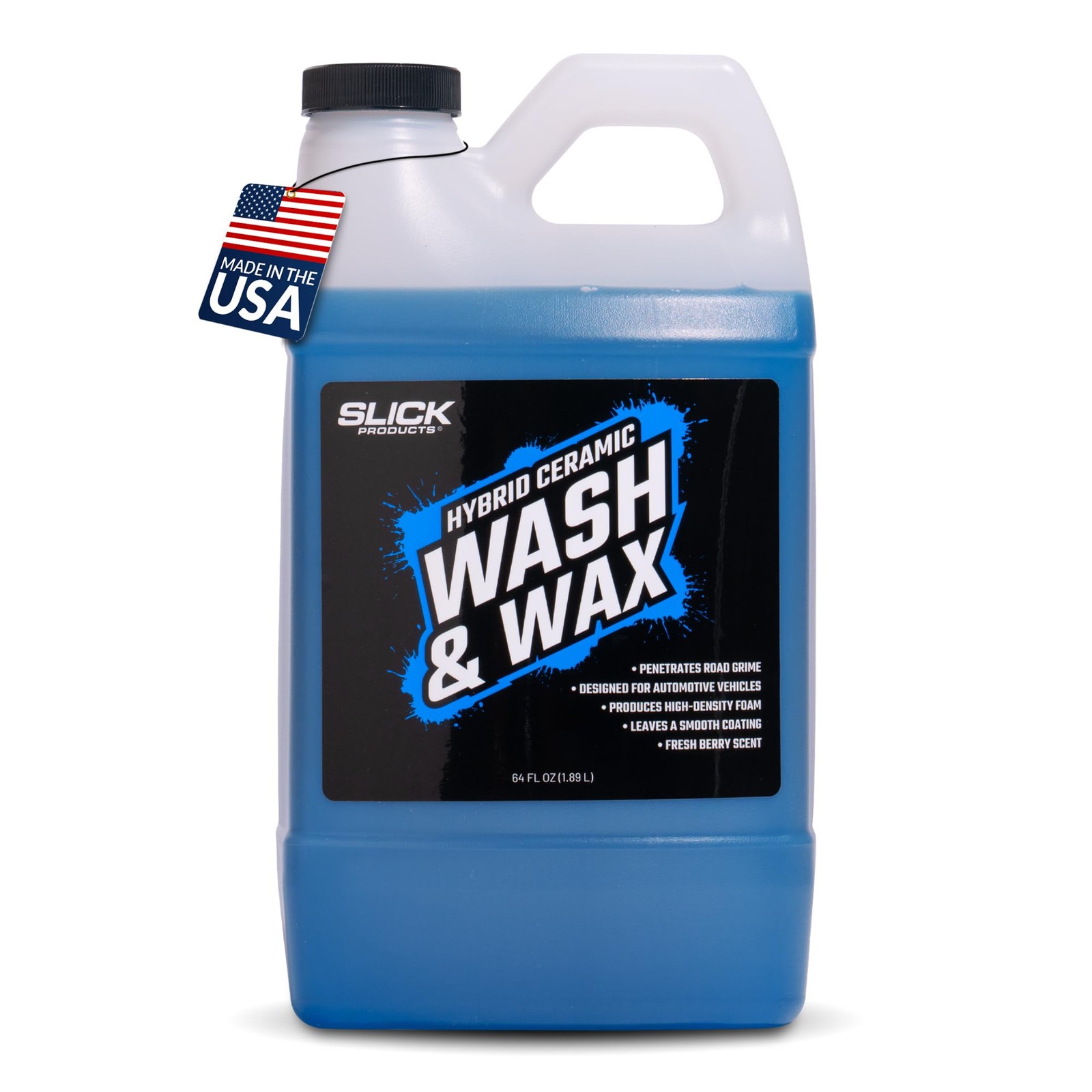 Slick Products Hybrid Ceramic Wash & Wax Super Concentrate – Extra Thick Foam…