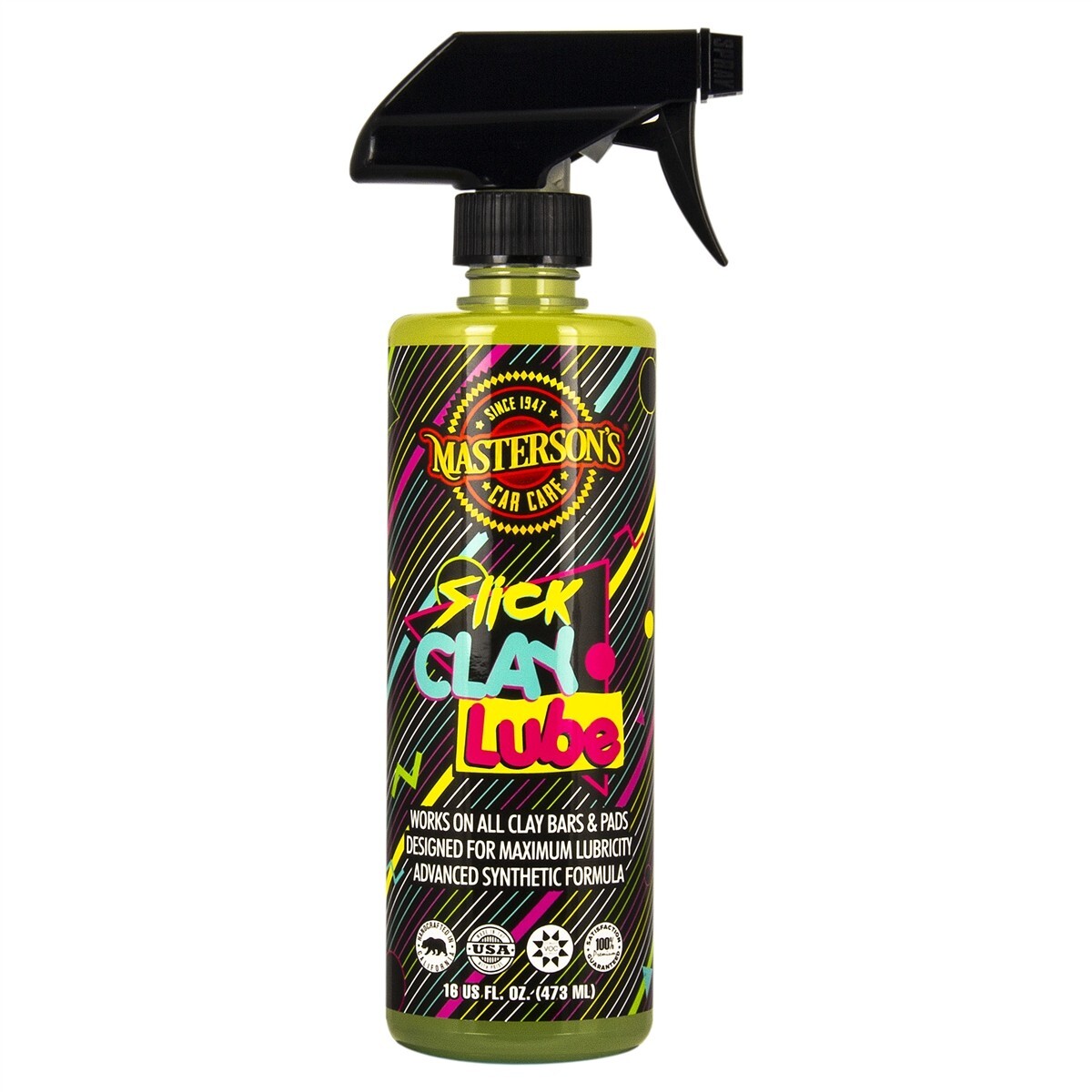 Masterson’s Car Care Slick and CLAY Lube 16OZ Bottle