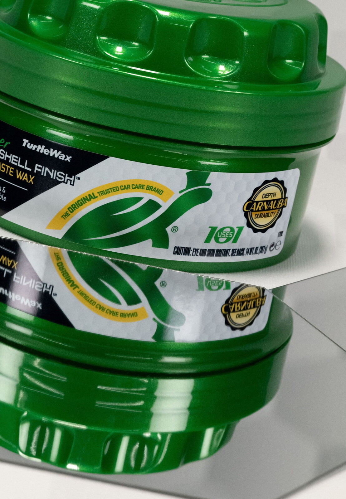 Super Hard Shell Paste Wax 14oz Car Truck Boat Shine Protection UV Resistant New