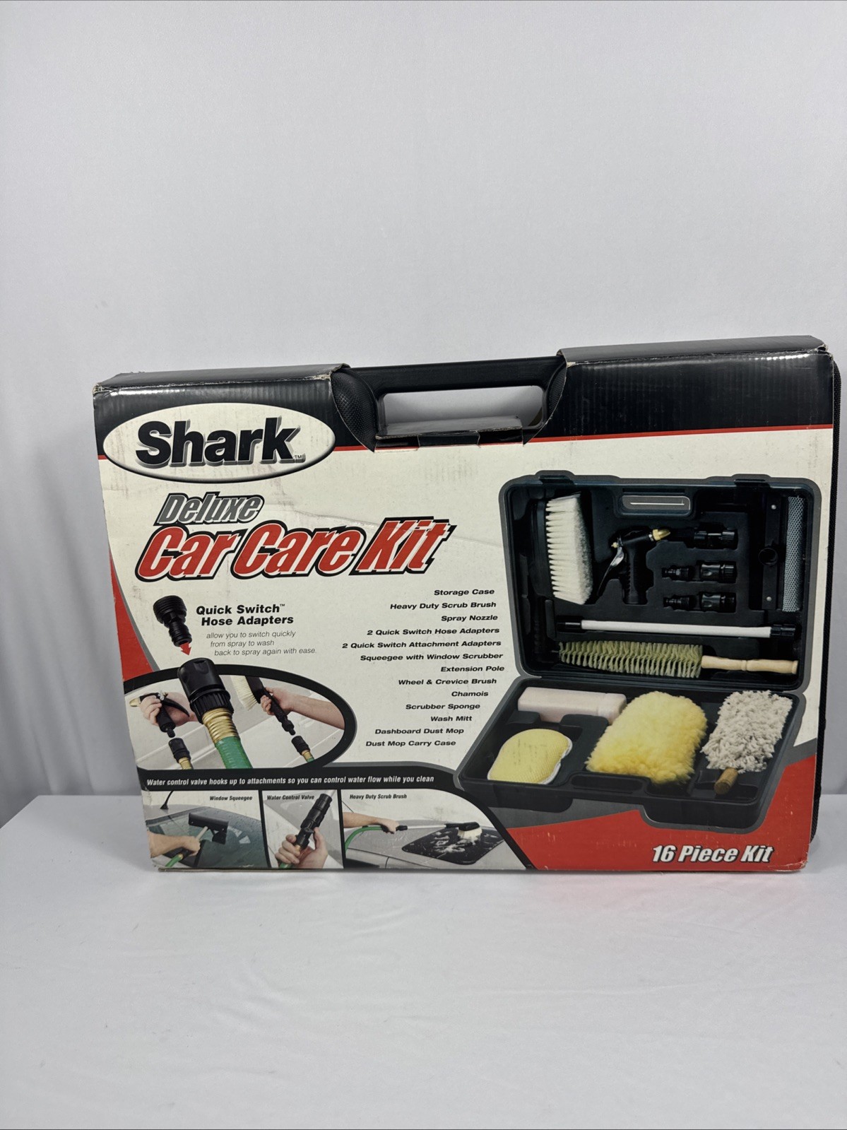 Shark Deluxe Car Care Kit Model CCK102 NEW