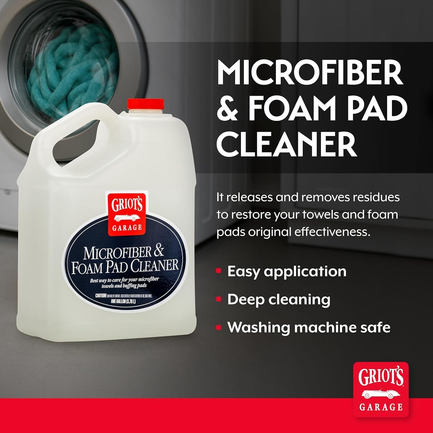 Microfiber Towel Cleaner, Restore Softness, 1 Gallon