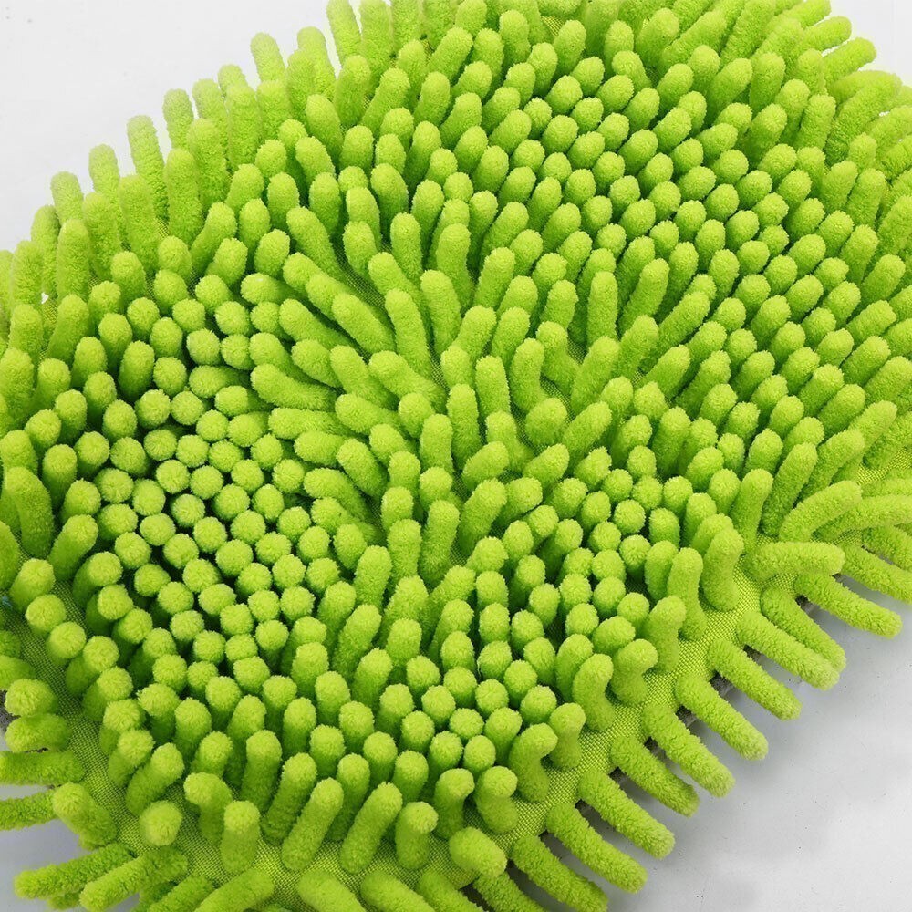 Car Wash Brush Extendable Pole Revolving Care Washing Brush Sponge Cleaning Too*