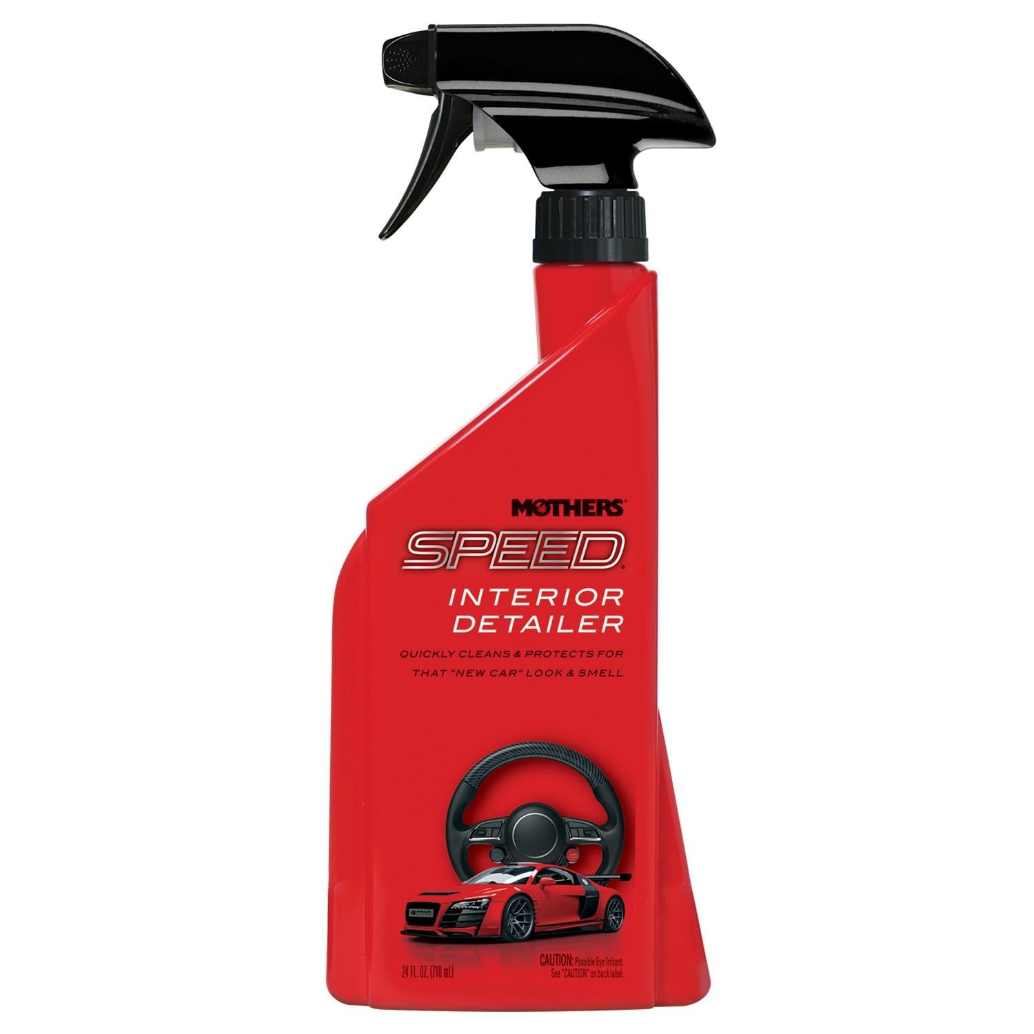 MOTHERS SPEED INTERIOR DETAILER SPRAY BOTTLE 24 oz CLEANS & PROTECTS #18324