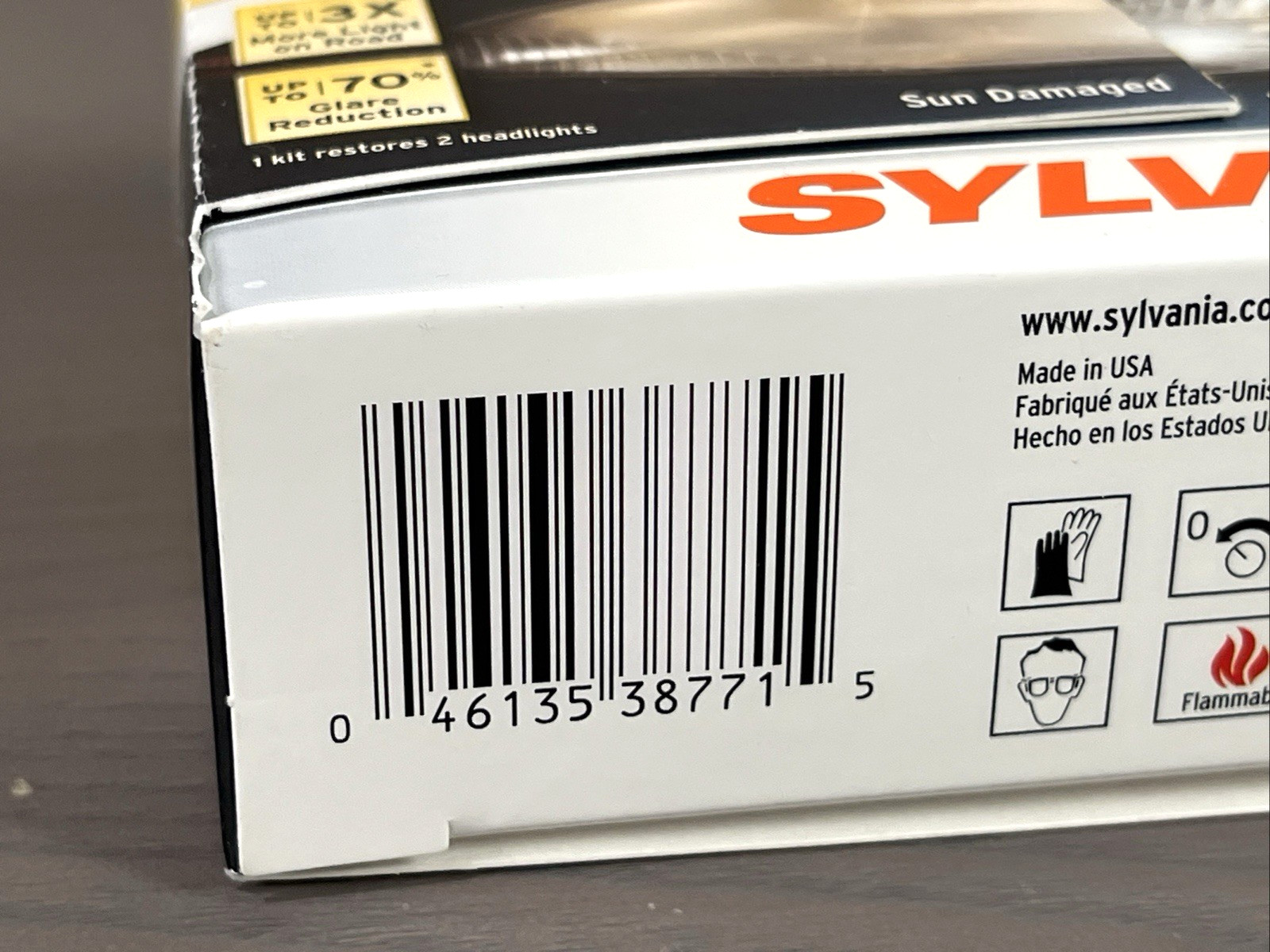 SYLVANIA – Headlight Restoration Kit – 3 Easy Steps to Restore Headlights New