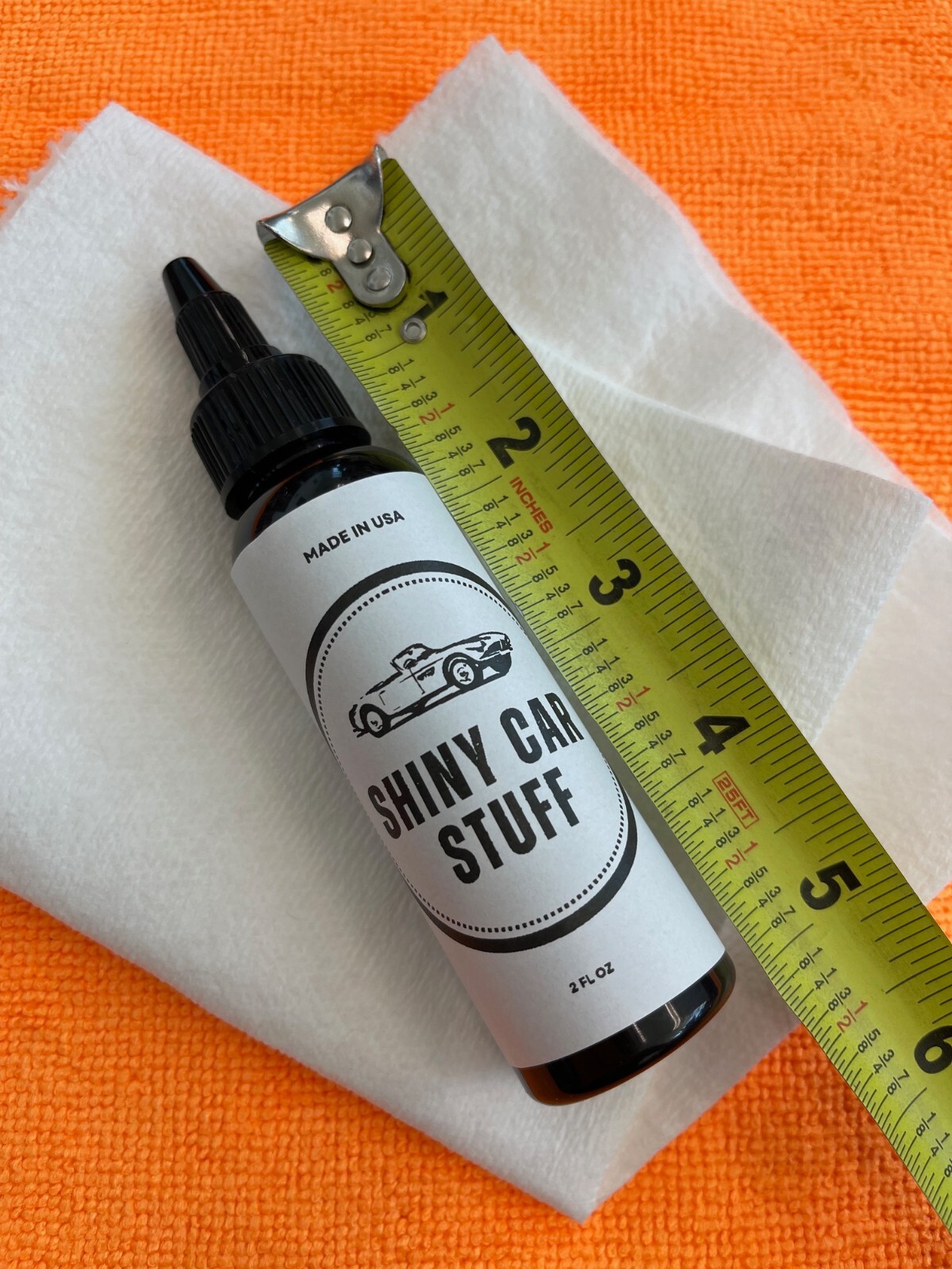 Shiny Car Stuff 2oz + 2 FREE Application Towels SCS2
