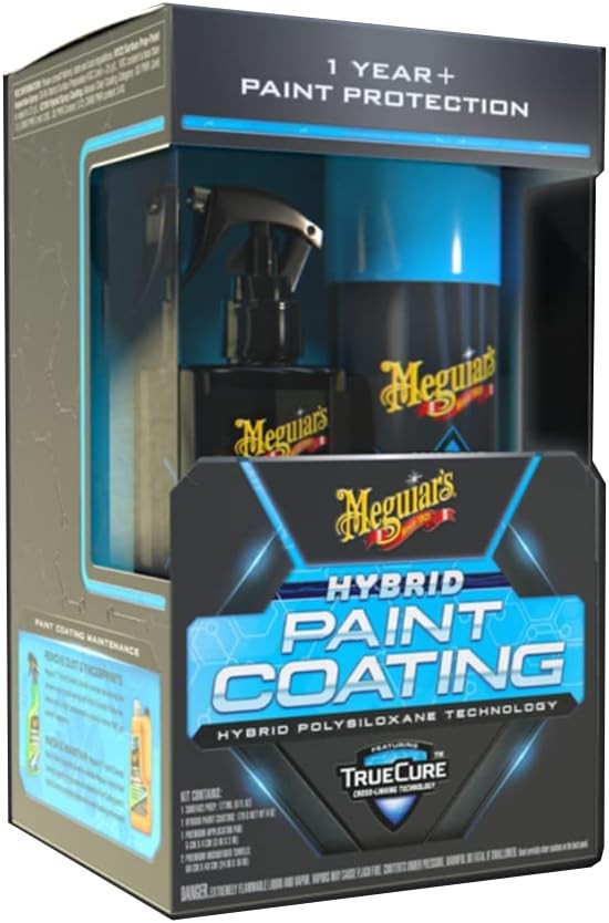 1 Count (Pack of 1) Meguiar’s G210300 Hybrid Paint Coating Kit,Cleaning Kits