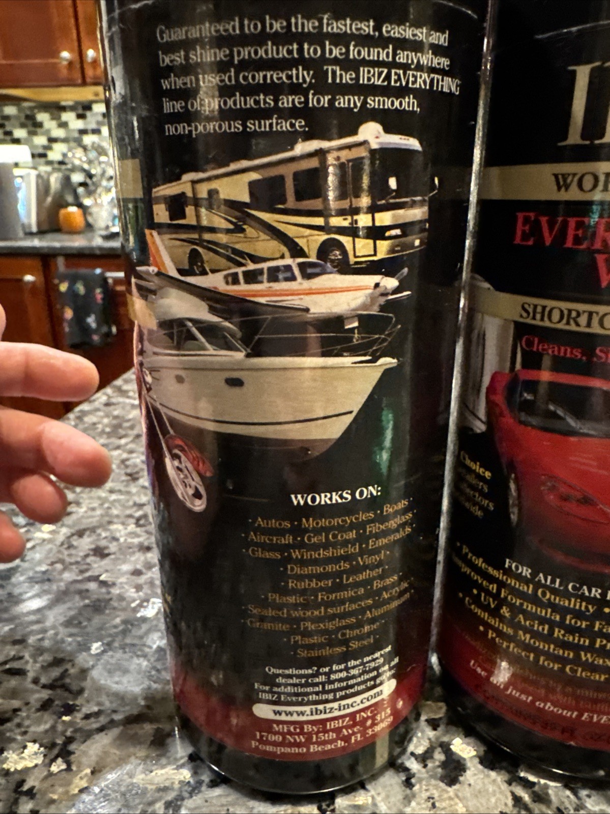 IBIZ World Class Everything Wash Concentrate Car Wash & Everything WAX