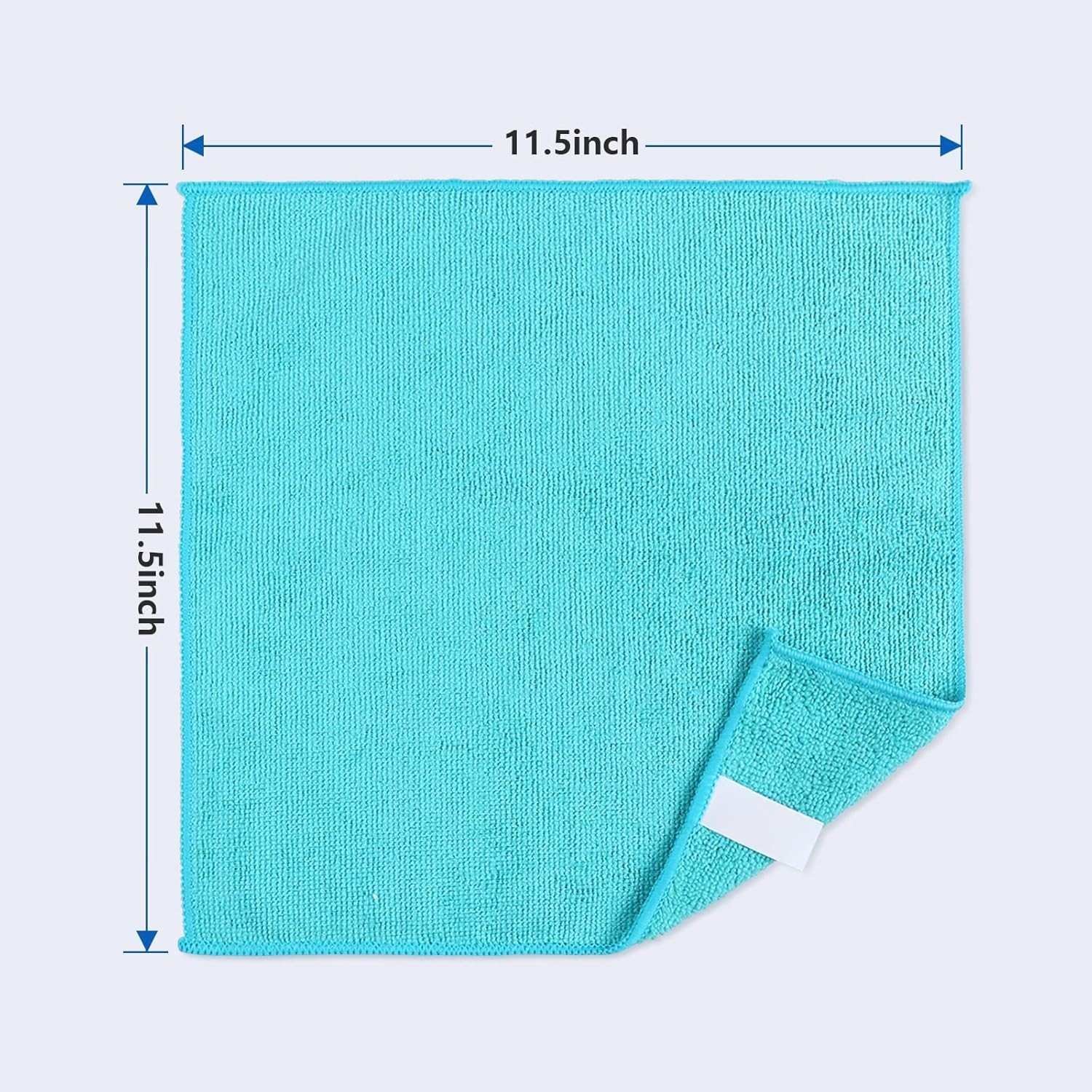 Microfiber Cleaning Cloths, 100 Pack Cleaning Cloths, 4 Color Cleaning Cloths