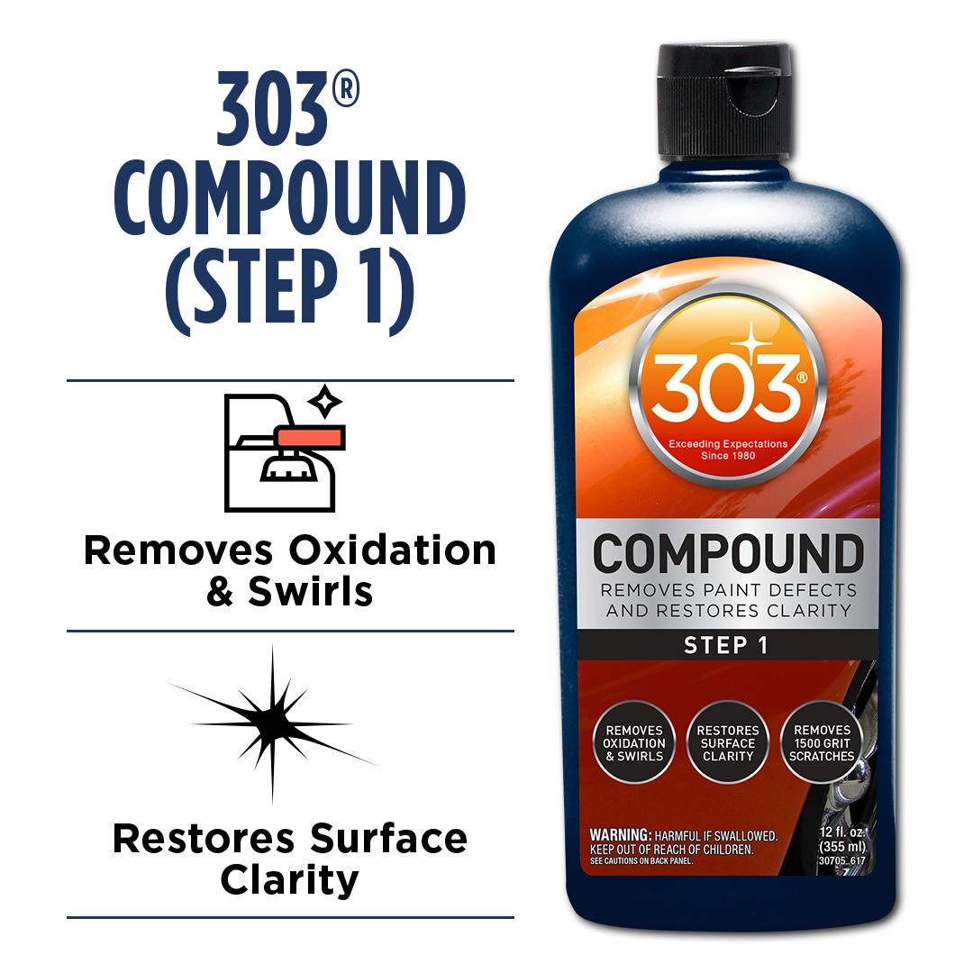 303 3 Step Polish Kit – Compound, Polish & Finishing Polish