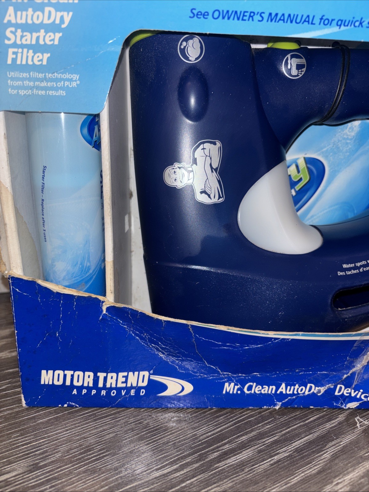 Mr. Clean AutoDry Carwash Car Wash System w/Soap and Starter Filter