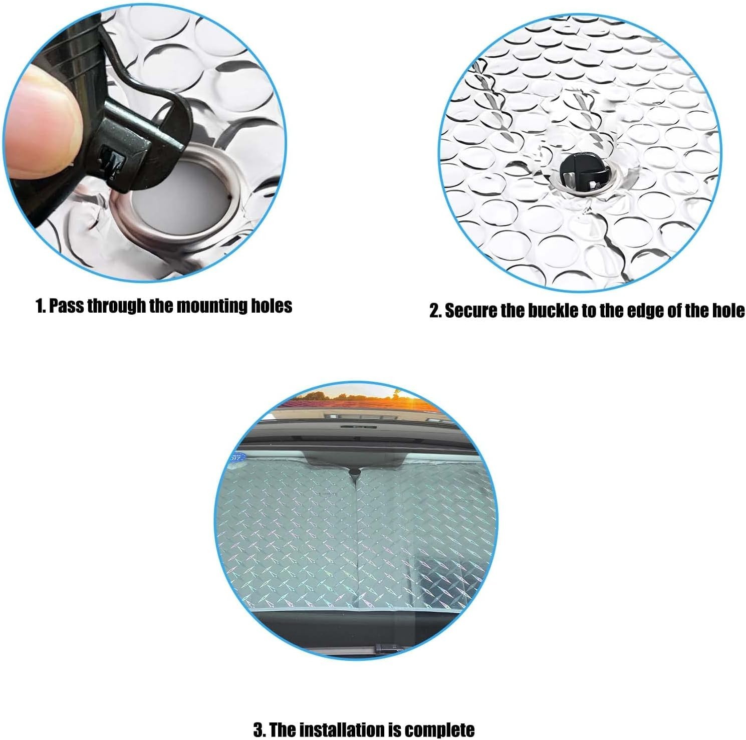 24Pcs Strong Suction Cups for Windshield & Window Shades – PVC Hooks, Black