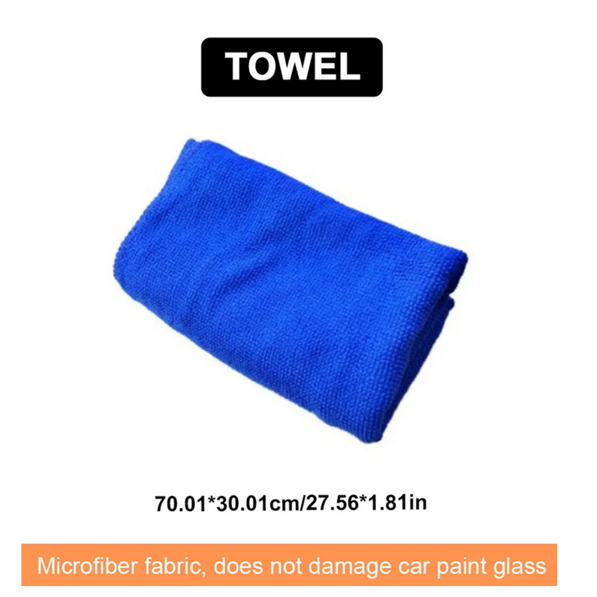 Car Washing Brush Set Towel Tire Wheel Gap Cleaning Tool Sponge Rub Kit W/Bag