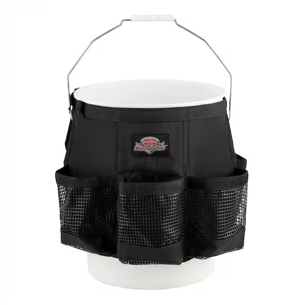Auto Boss Wash Boss 5 Gal. Bucket Car Accessory Organizer for Car Wash Cleaning