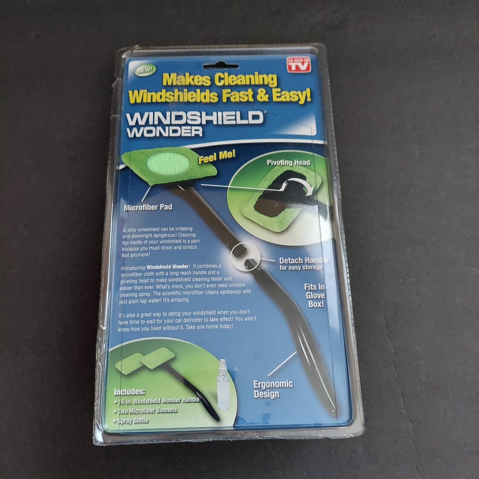 New Windshield Wonder “Makes Cleaning Windshields Fast & Easy!” As Seen on TV