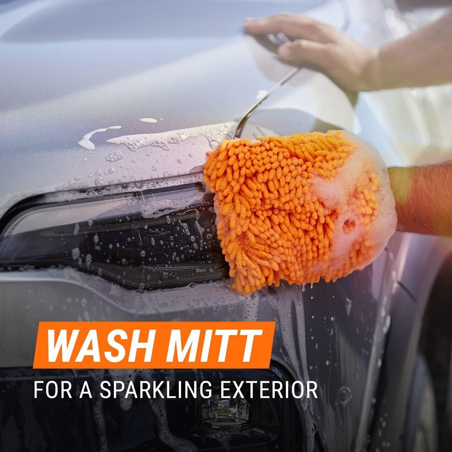 Ultimate Car Wash and Wax Kit – Includes Wash Soap and Microfiber Mitt & Towel