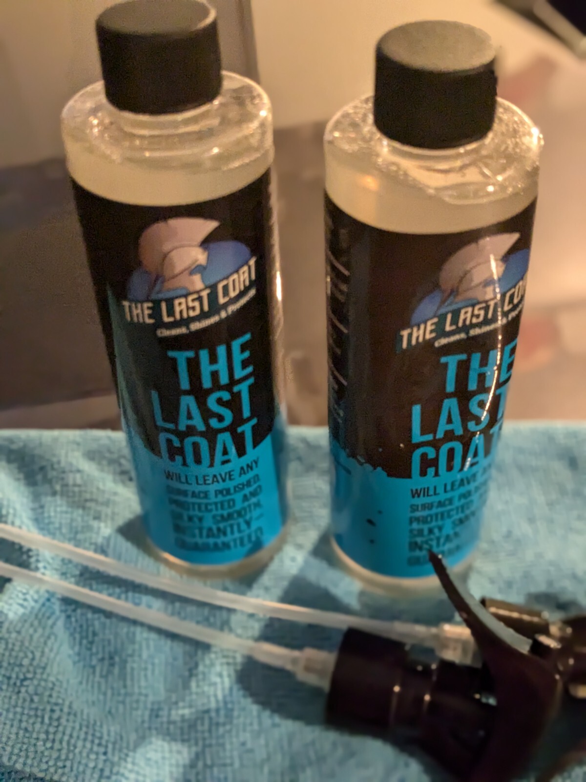 TLC-2 THE LAST COAT UPGRADED FORMULA TLC2 2×8 oz = 16.0 Z + 2 Micro fiber towels