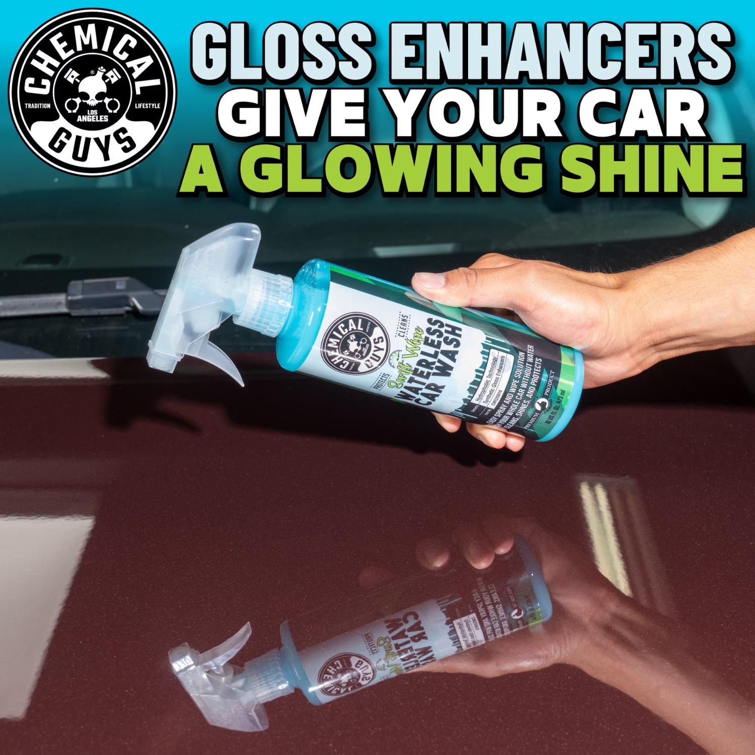 (2 pack) Chemical Guys Swift Wipe Waterless Car Wash, 16 oz