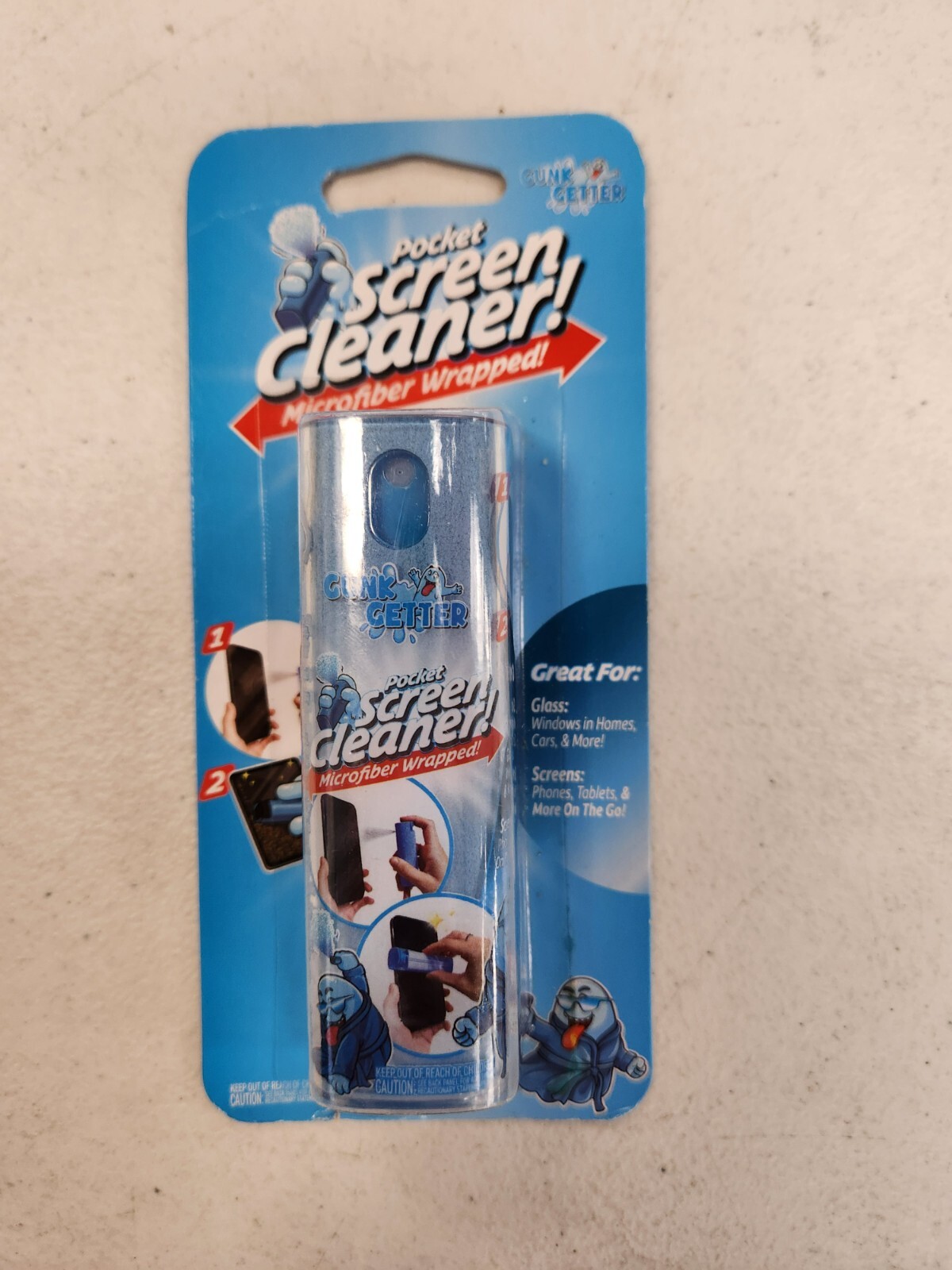 Gunk Getter Cleaning Gel, Screen Cleaner & All-Purpose Cleaner, 4 pcs. E3C
