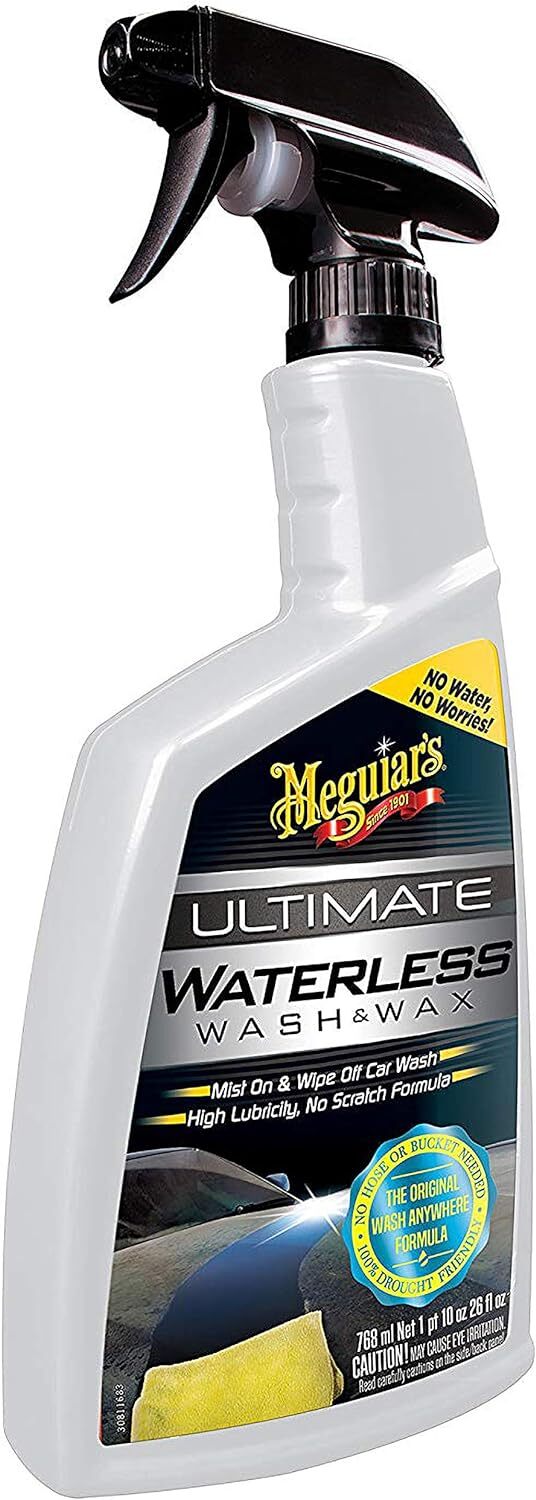 Ultimate Waterless Wash & Wax – Scratch-Free Waterless Quick and Easy – 26 Oz