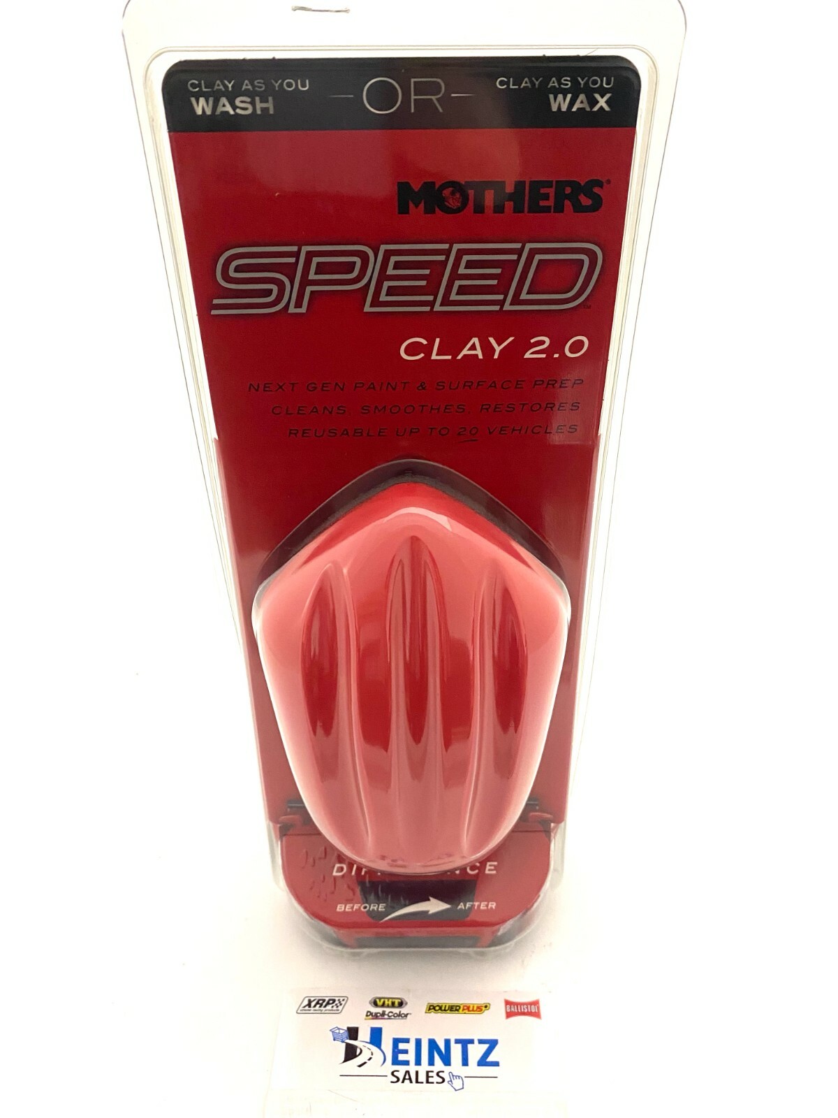 MOTHERS 17240 Speed Clay 2.0 -Paint & Surface Prep – Reusable – Smooth & Restore