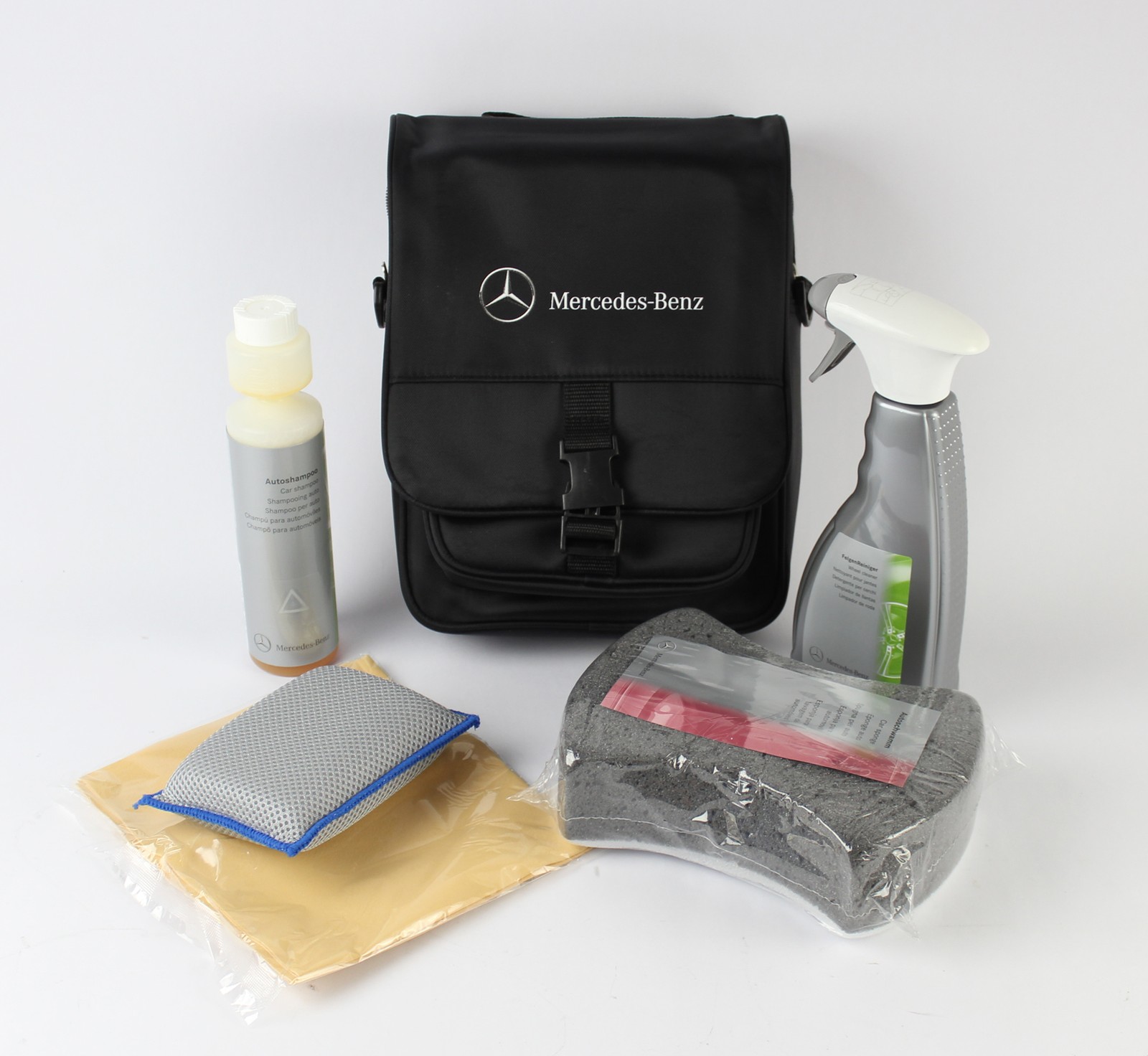 Original Mercedes-Benz Care Set With Bag, Shampoo, Cleaner