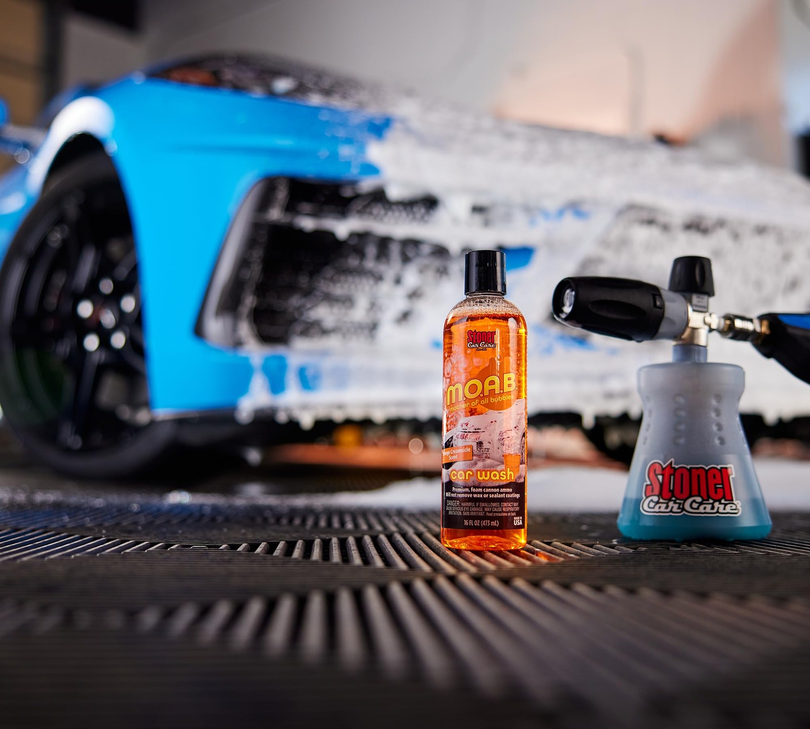Stoner Car Care 91605 16-Ounce Mother of All Bubbles M.O.A.B. High Foaming Car W
