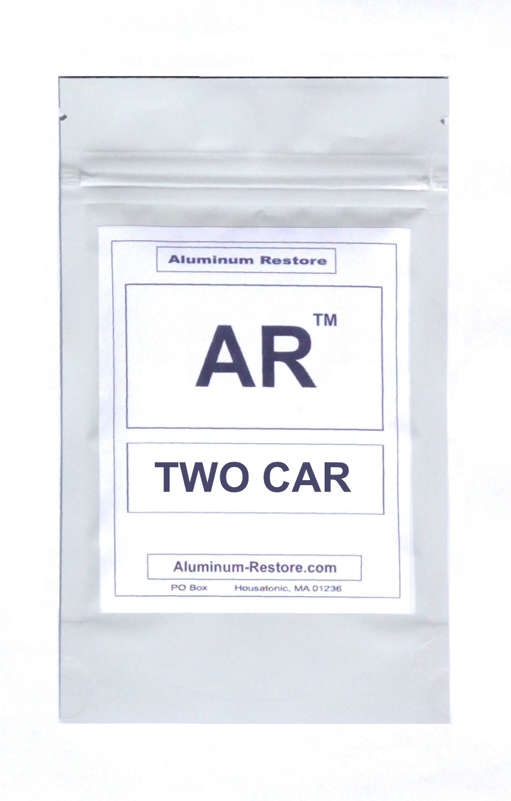 Aluminum Restore – Two Car: Anodized Auto Trim “Quick Polish” Detailing Kit
