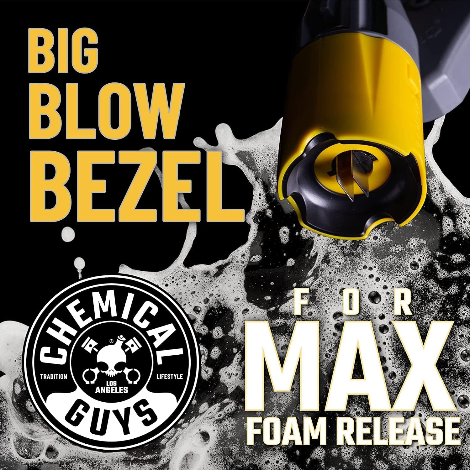 Chemical Guys Big Mouth Max Foam Cannon Pressure Washer Car Wash 34oz EQP324