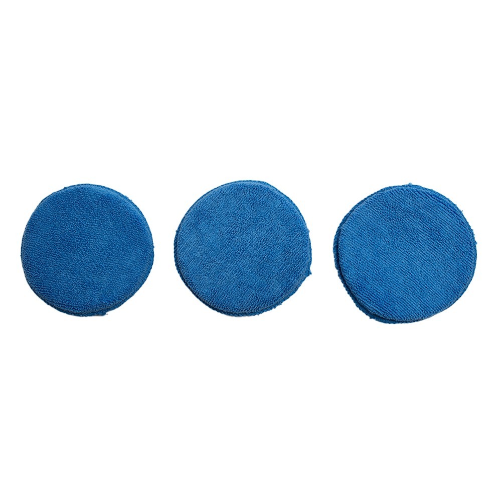 10 PCS Microfiber Wax Applicator Polishing Pad Foam Sponge Car Cleaning Buffer