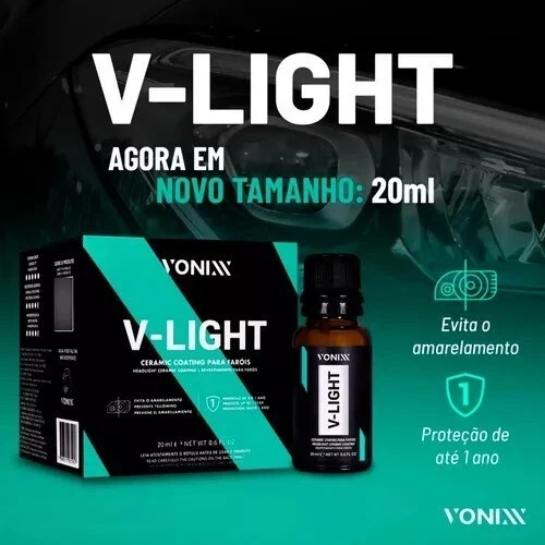 Kit 2x Vonixx V-Light Headlight Ceramic Coating | 20ml