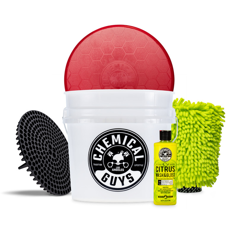 Chemical Guys HOL133 – Best Detailing Bucket Kit (5 Items)