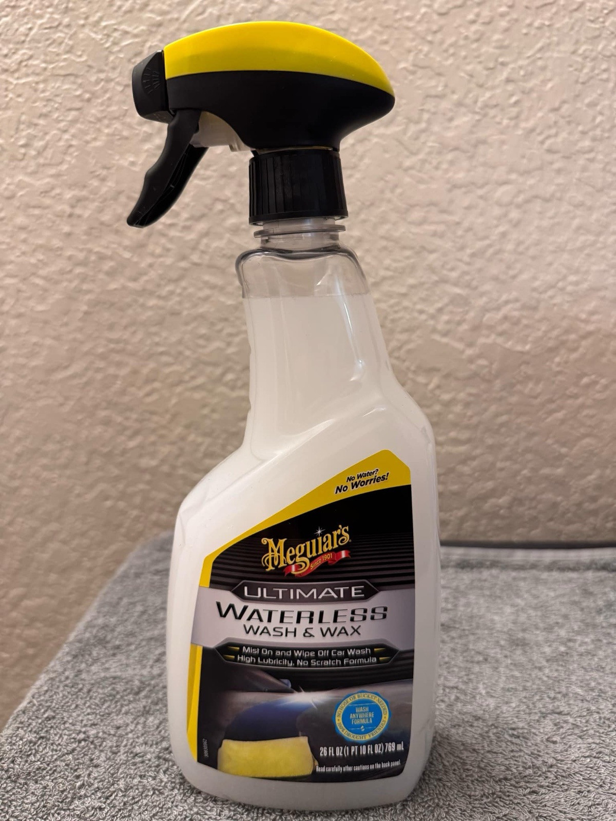 Meguiar’s Ultimate Waterless Wash & Wax, 26 Oz