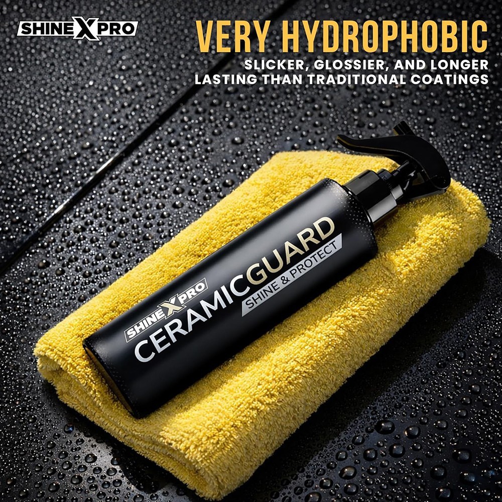 ShineXPro Ceramic Coating for Car 250 ml Easy to Apply Car Shiner Polish F/Shipp