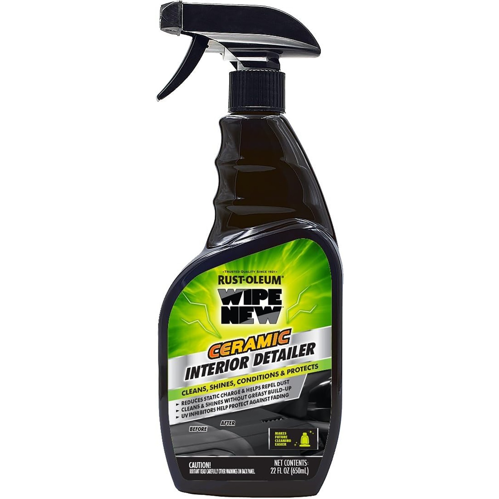 Rust-Oleum Wipe New 381703 Ceramic Interior Detailer 22 oz