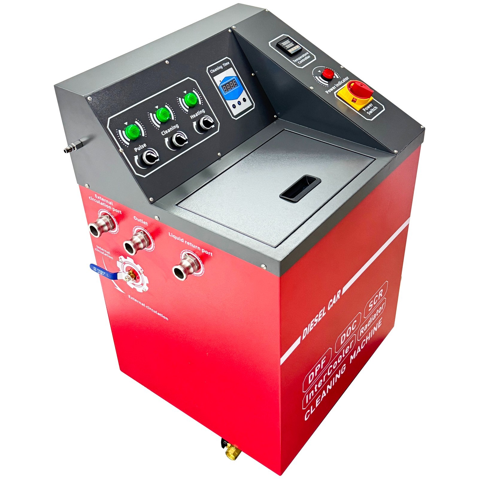 220V Diesel Vehicle Aftertreatment System Washer Water-Based & Pulse Cleaning