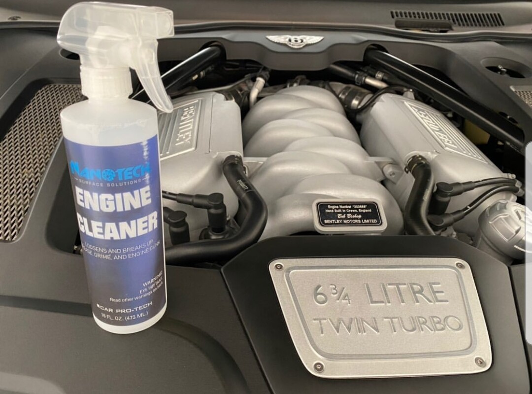 Nanotech Surface Solutions- Engine Cleaner: Grime, Grease, & Gunk Remover- 16 Oz