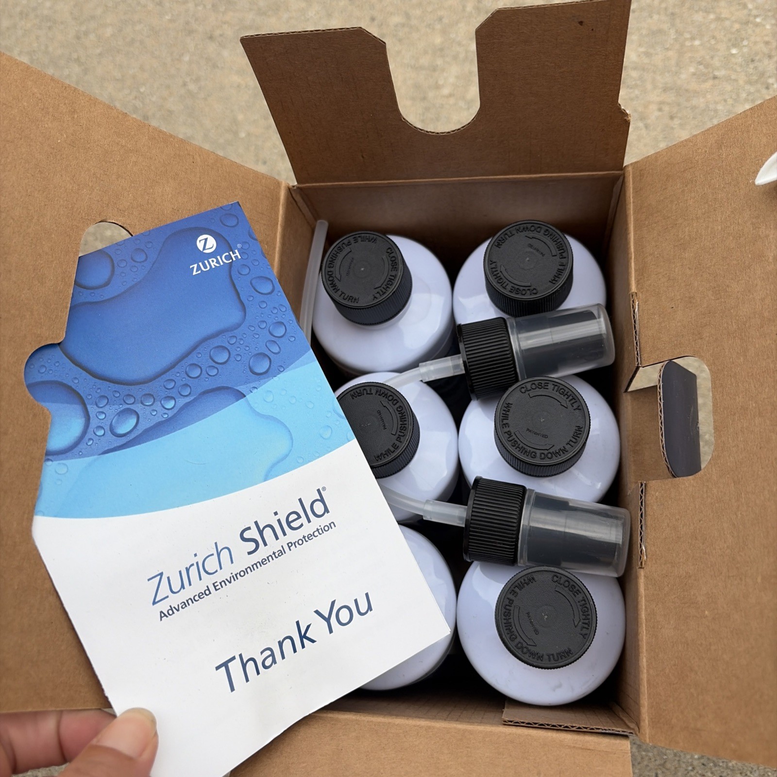 Zurich Shield Automotive Interior Exterior Customer Care Car Detail Kit